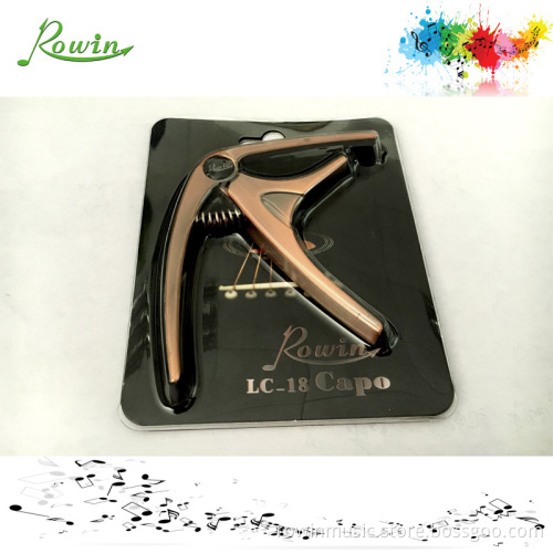 Rowin LC-18 guitar capo for ukulele bass